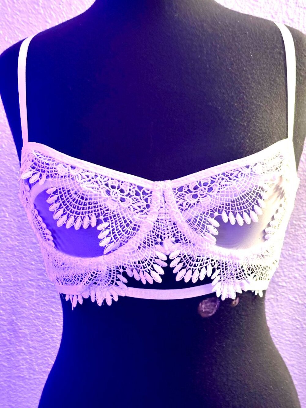 Bluebella White Lace Bra size 32B